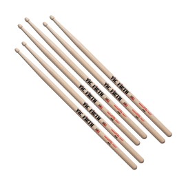 Vic Firth American Jazz 5 Drumsticks AJ5 - Pack of 3 Pairs, VIC-3XAJ5