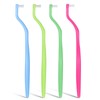 4 PCS Orthodontic Toothbrush, End Tuft Toothbrush Mini Compact Interspace