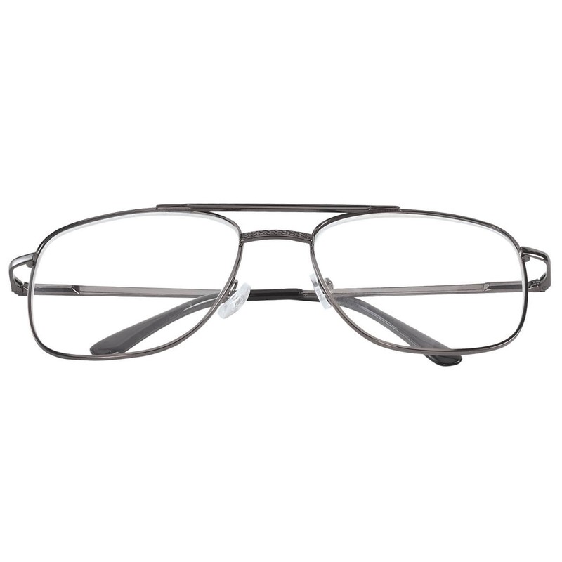 Spring Hinge Pilot Reading Glasses - 3 Pack Magnification 1.50X
