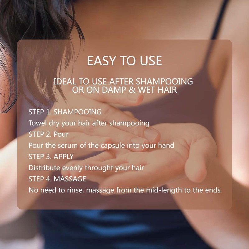 Fadelo Hair Vitamins - No Rinse Essence for Frizzy and