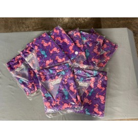Stylist Wear Grooming Jacket - Purple w/Poodles  Hair Water Repellent Size XXL