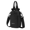 ideamall Outdoor Water Bottle Holder, Shoulder Bag, Black