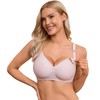 Nursing Bras for Breastfeeding Seamless Wireless Support Maternity Bra Soft