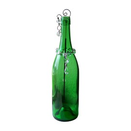 GypsyBeat Emerald Falls Bottle Art Incense Burner Holder/Smoking Bottle - (With 1 Mystery Pack Incense) - GBIB-EMFALLS