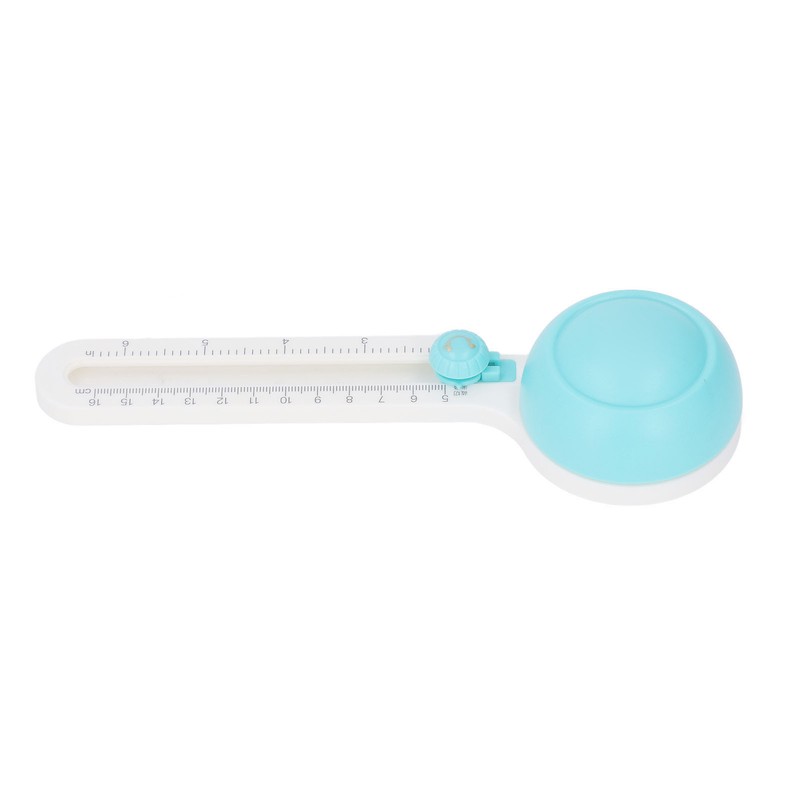 Circular Paper Cutter 360 Degree Rotation Clear Scale Slide Adjustment