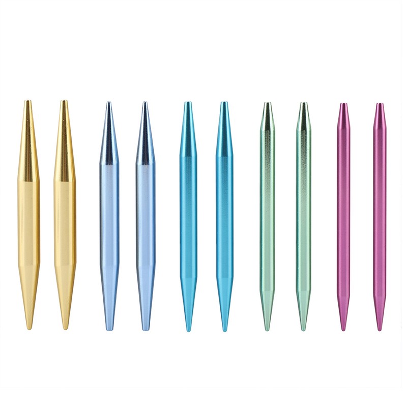 Interchangeable Aluminum Circular Knitting Needle Sets