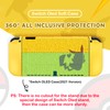 DLseego Protective Case for Switch OLED,Slim Soft Dockable Protective Shell