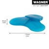 WAGNER 3STOP Green Luminous Floor Door Stop, Diameter 110 x
