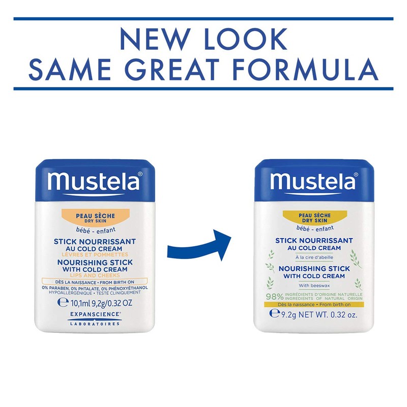 Mustela Nourishing Stick with Cold Cream for Baby 10.1 ml