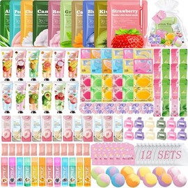 156 artículos para fiestas de spa para mujeres | Los obsequios para fiestas de spa incluyen mascarillas faciales, bálsamo labial y parches para el contorno de ojos | Regalos para fiestas de sp