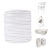 FAMMOM Wicker Repair Material， Flat Synthetic Rattan Weaving Material Plastic
