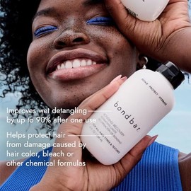 Bondbar Tratamiento para cabello dañado, repara, protege e hidrata el cabello teñido o tratado químicamente, vegano, libre de crueldad, 8 onzas líquidas