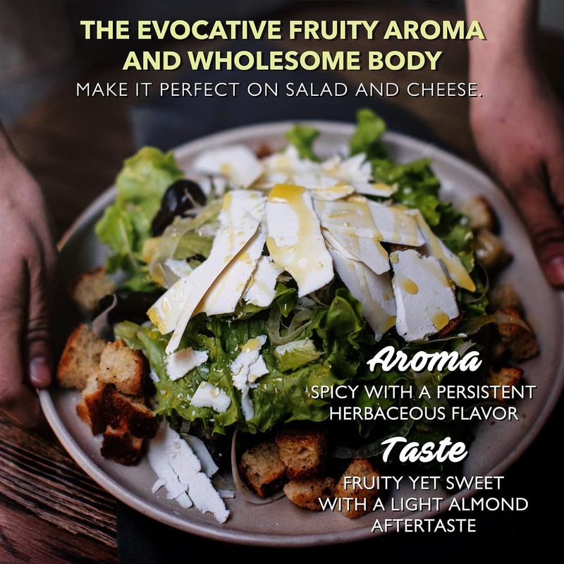 Frantoia Extra Virgin Olive Oil, 33.8 fl oz (1 Liter)