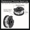 Replacement RS0303 Trimmer Line Spool For LawnMaster Grass Trimmers CLGT2410S,CLGT2412S,20VMWGT