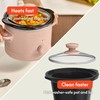 bella 1.5 Qt Slow Cooker with 3 Heat Manual Control,