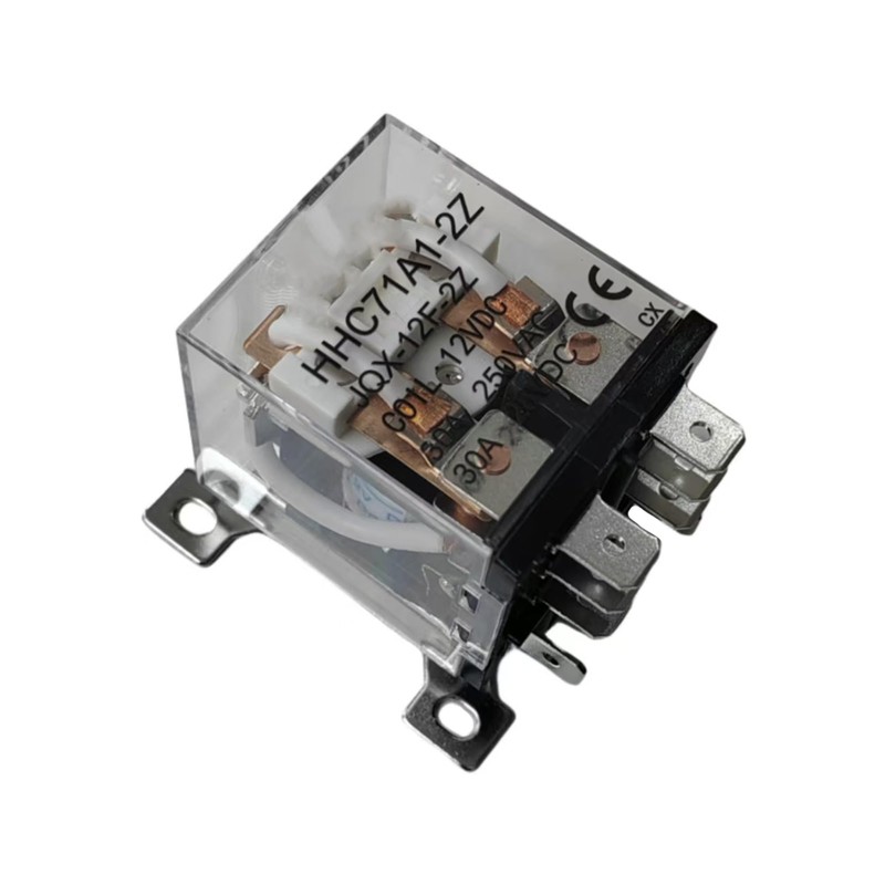 2pcs JQX-12F-2Z High Power Relay DC 12V 30A 8Pins DPDT
