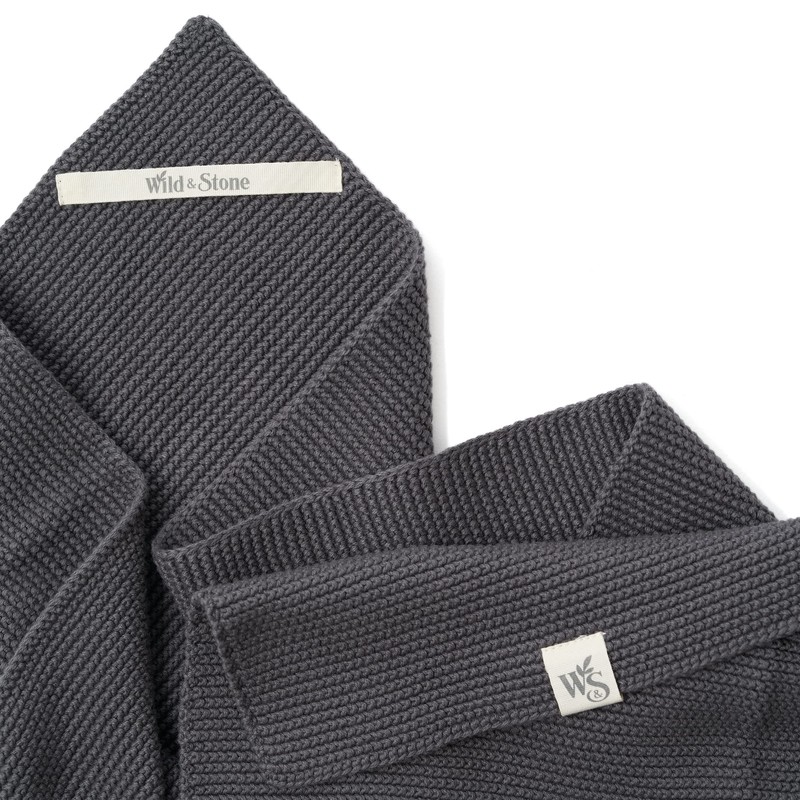 Wild & Stone GOTS Organic Cotton Hand Towel, 40 x
