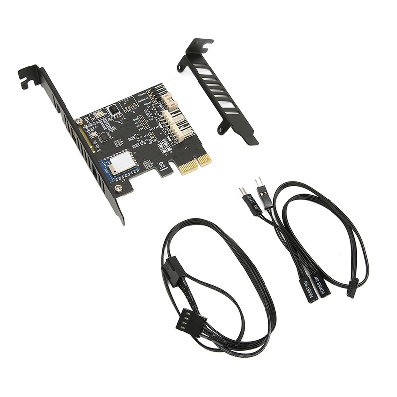 PC Remote Switch Card Remote Control Temperature Detection Fan Speed