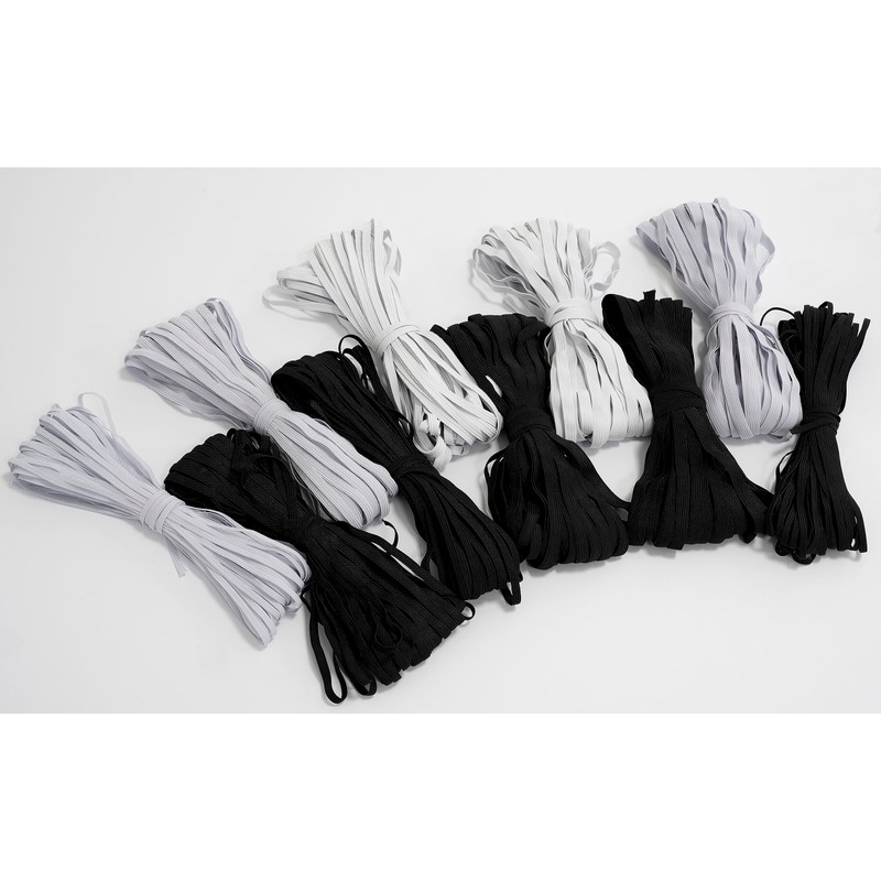 AERZETIX - C67312 - Elastische flache geflochtene Schnur 5 Meter