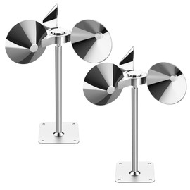 Reflective Bird Deterrent Pigeon Deterrent - Keep Birds Away Pigeons/Sparrows/Woodpeckers, Wind-Powered Sparkling Garden Decor, for Patio, Yard, Garden, Roof, Railing, Weatherproof, 2 Pcs