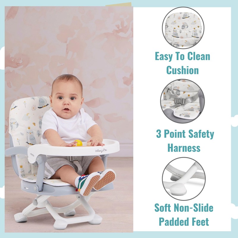 Dream On Me Munch N Go Booster Seat for Babies