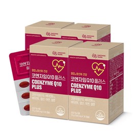 Daesang Welllife Coenzyme Q10 Plus (500 mg x 30 capsules) 4 bottles / 대상웰라이프 코엔자임Q10 플러스 (500 mgx30캡슐) 4통