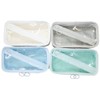 Kamiojapan Zipper Clear Pen Pouch [Gray/Gray]