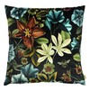 Evans Lichfield Midnight Garden Aquilegia Cushion Cover, Teal, 43 x
