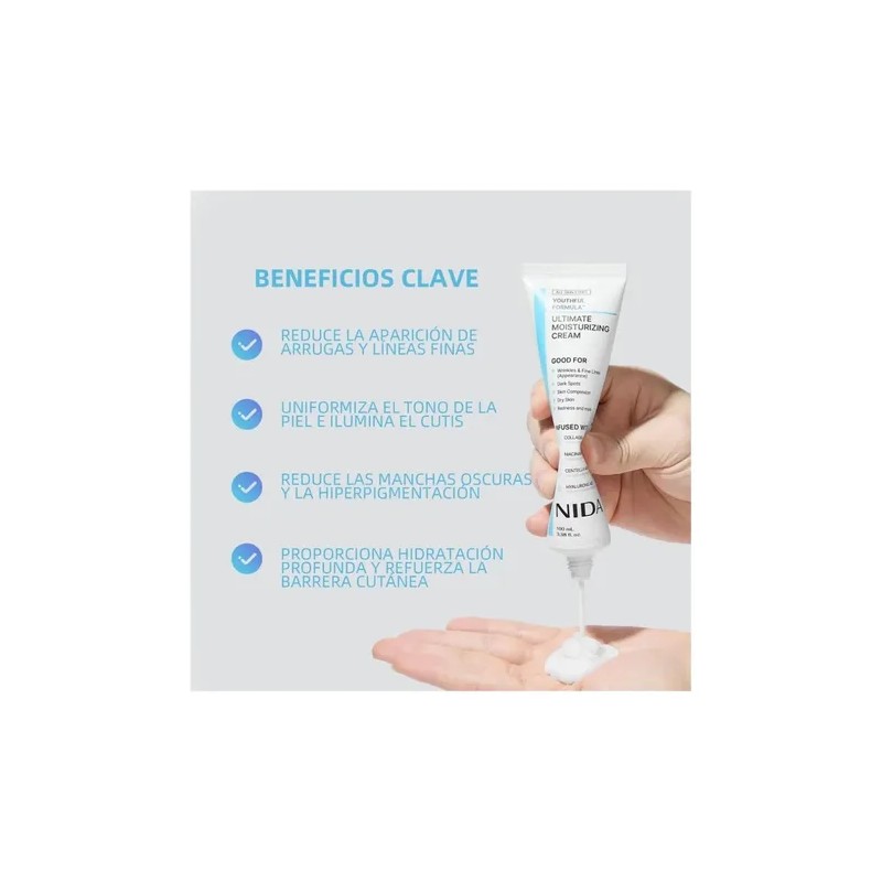 Crema Hidratante Nida Youthful &amp; Eye
