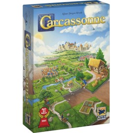 Hans im Glück UNBOX Now, Carcassonne V3.0, Basic Game, Family Game, Game of the Year 2001, 2-5 Players, From 7+ Years, 35 Minutes Play Time, German Version