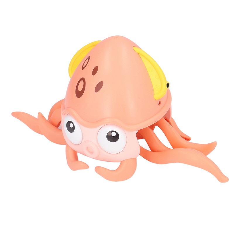 Octopus Bath Toys Electric Sensor Amphibious Floating Crawling Octopus Bathtub