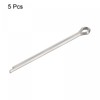 sourcing map Split Cotter Pin, 4mm x 60mm Stainless Steel