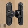 Sliding Door Locks, 90/180 Sliding Door Bolt for Sliding Doors,