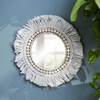 Primitives by Kathy Beaded Fringe Mirror