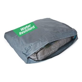 Molly Mutt Water-Resistant Dog Bed Liner, Polyester Bed Liner for Dogs, Easy to Clean, Gray, Huge, 36”x 45”x 4.75”