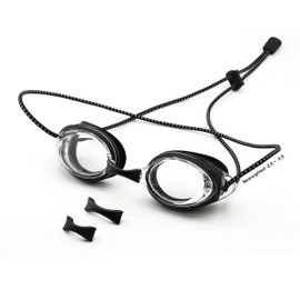 [JINSCOOP] Swimming Goggles, Prescription Swim Goggles, For Kids/Adults, Myopia, Prescription Lenses, Anti-Fog, UV Protection, Anti-Fog, Anti-Fog, Antibacterial Cushion, Leak Proof with Case, Unisex,