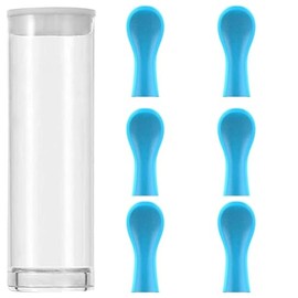 Ear Wax Removal Replacement Tips for Ear Camera, Replacement Ear Pick with 6 Ear Spoon, Replacement Accessories Set for Ear Wax Removal Endoscope