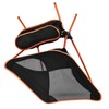 Outdoor Folding Beach Chair Portable Mesh Back Aluminum Alloy Rack