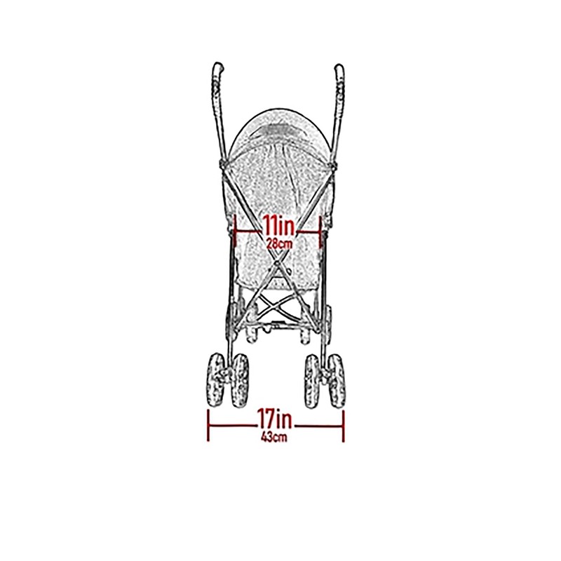 Pet Gear Travel Lite Plus Stroller, Compact, Easy Fold, No