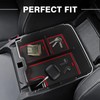 Muslogy Center Console Organizer Compatible with Ford Ranger 2024 2025