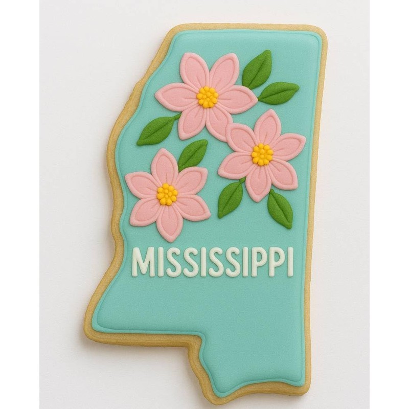 Mississippi State 3.75 Inch Cookie Cutter from The Cookie Cutter