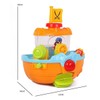 Pirate Ship Boat & Water Cannon Baby Bath Play Time
