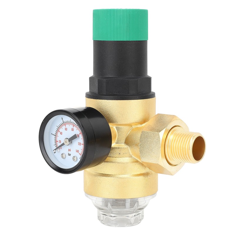 Water Pressure Regulator Brass G3/4 Water Pressure Reducer Valve with