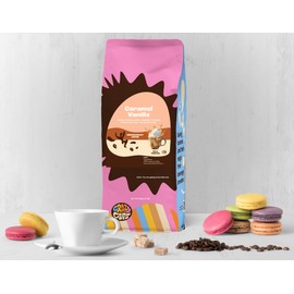 Crazy Cups Flavored Ground Coffee Variety Pack, Includes Cinnamon French Toast, Caramel Vanilla, Pumpkin Caramel Spice, in 10 oz Bags, For Brewing Flavored Hot or Iced Coffee, Variety 3 Pack