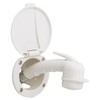 Ambassador Marine Universal Collection All Plastic Recessed Shower, White