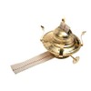 Creative Hobbies Brass Plated Oil Burner with Cotton Wick -