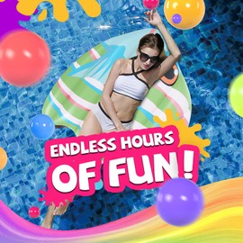 DIMAR GARDEN Inflatable Pool Fish Float, Adult Pool Raft Floaties Pool Floating, 59" x 47" x 10" Green