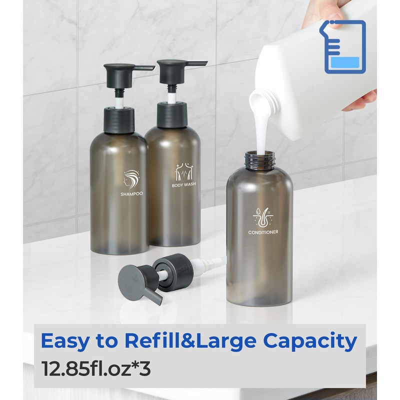 YWEHS Shampoo Dispenser for Shower Wall Mounted, Shower Soap Dispenser
