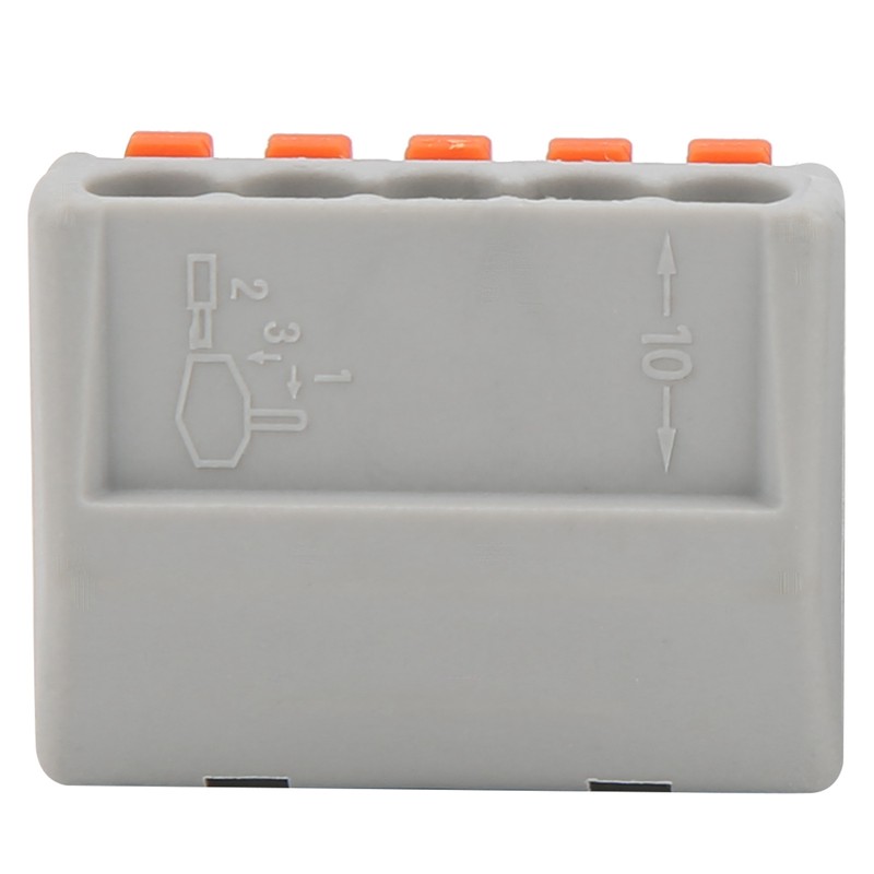 50Pcs Push Wire Wiring Connector Mini Fast Compact Connect Terminal