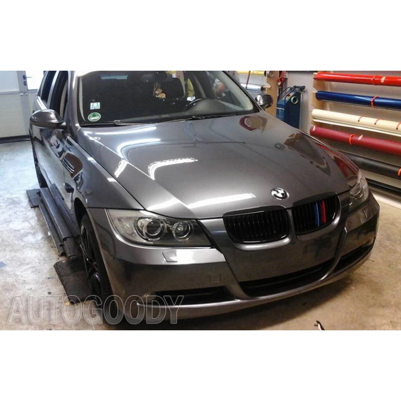 AUTOGOODY Super Gloss Gray Metallic Gunmetal Vinyl Film Wrap Air